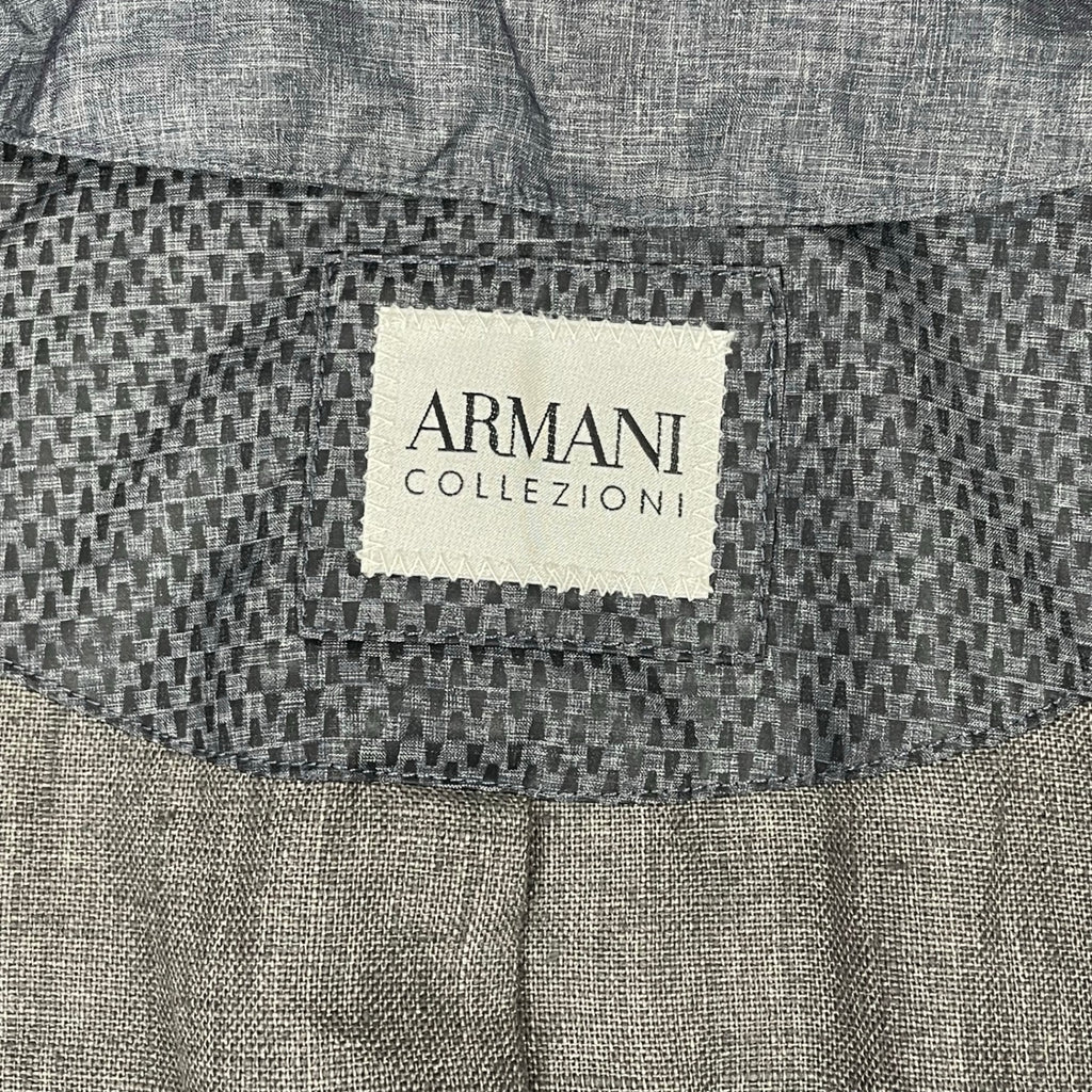ARMANI collezioni / レイヤードデザインアンコンジャケット 参考定価：160,000程度 SIZE:46