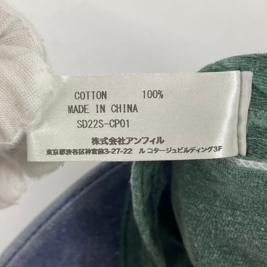 SEDAN ALL-PURPOSE / PIGMENT DYED 2TONE CAP 2トーンキャップ