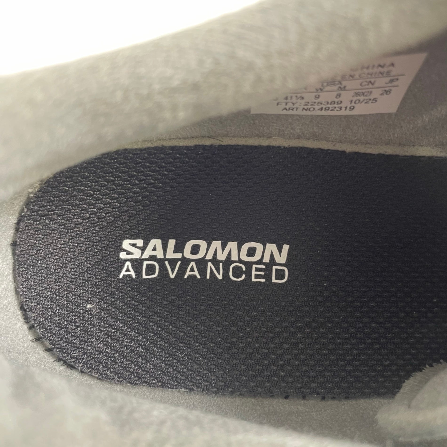 SALOMON ADVANCED / Neuva Advanced 参考定価：34,000+tax SIZE:26cm