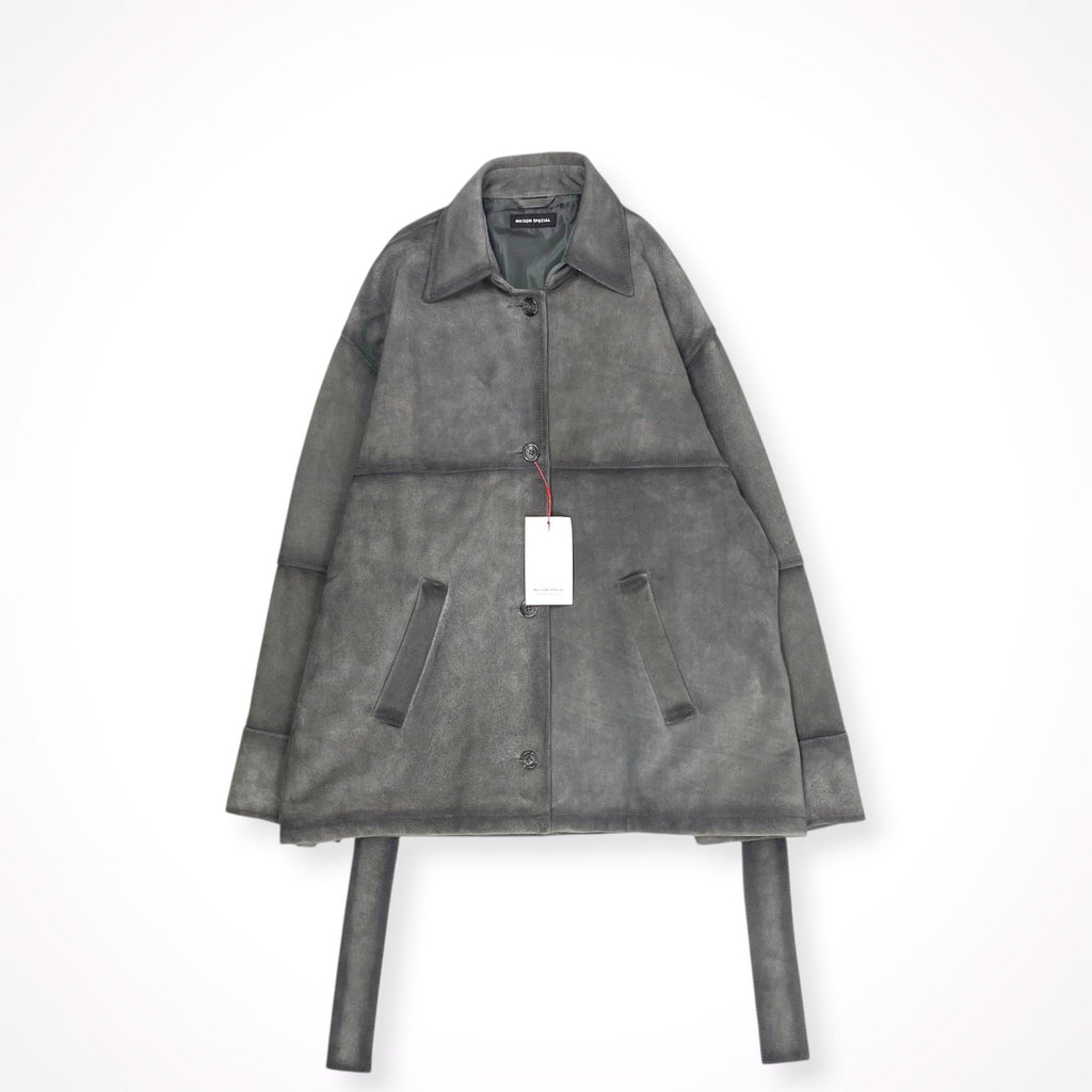 MAISON SPECIAL / Real Suede Oversized Shirt 未使用品 参考定価：36,000+tax SIZE:FREE