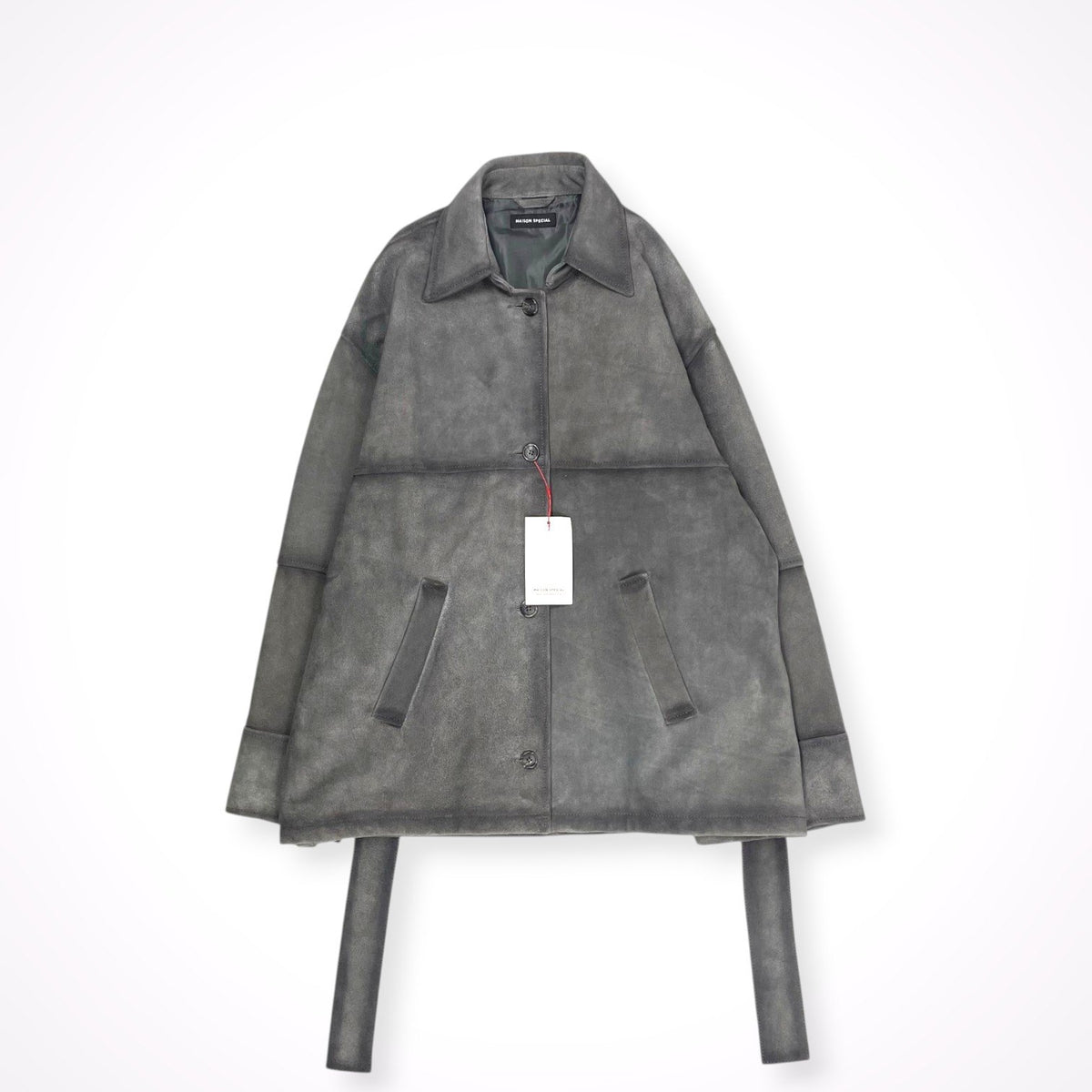 MAISON SPECIAL / Real Suede Oversized Shirt 未使用品 参考定価：36,000+tax SIZE:FREE
