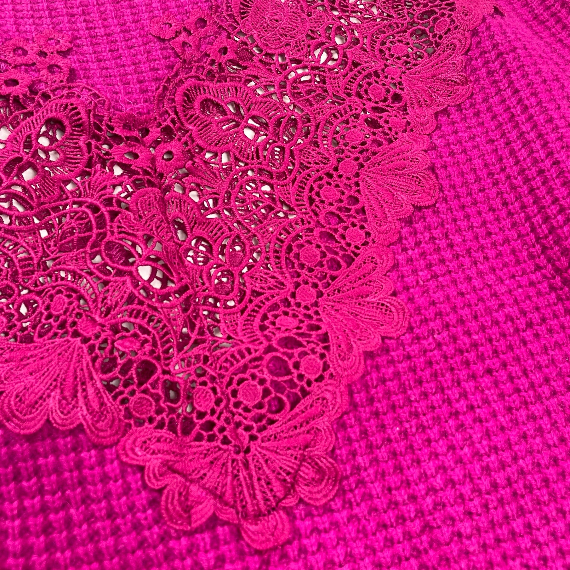 Hysteric Glamour ヒステリックグラマー / BEAR LACEワッフル編 プルオーバー 参考定価：29,800+tax SIZE：FREE