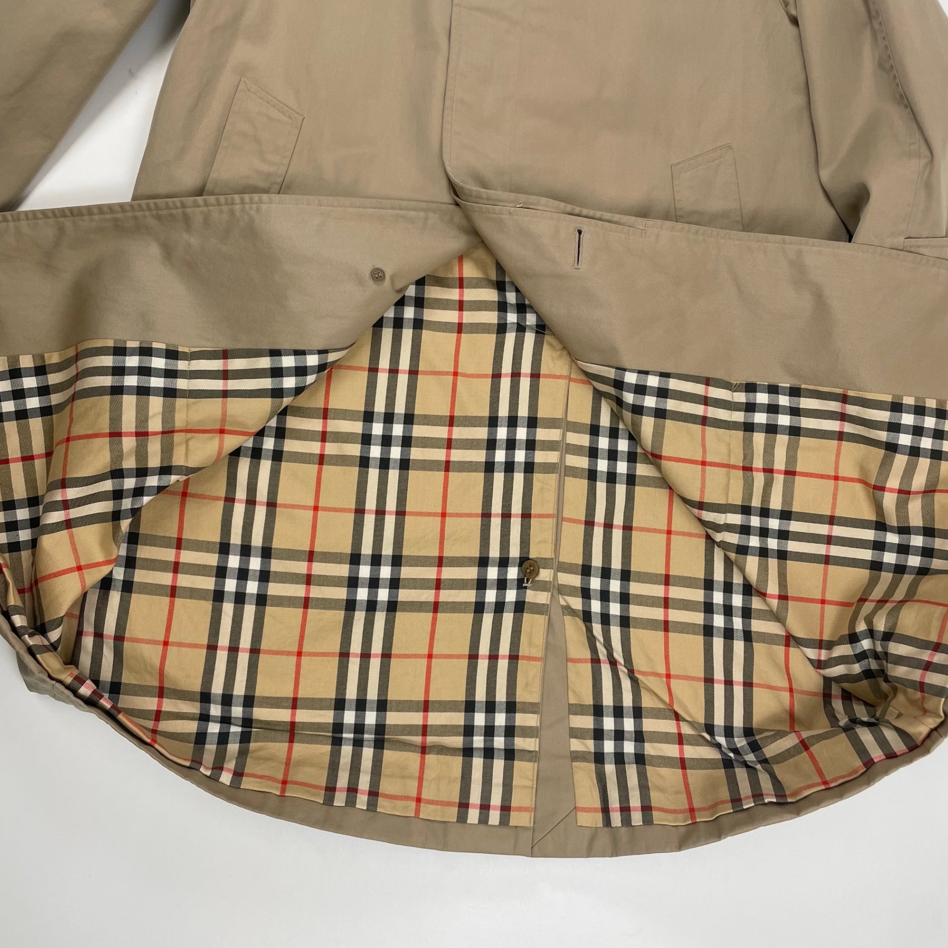 Burberry's バーバリーズ / 90sコットン100％ギャバジンステンカラーコート SIZE:160
