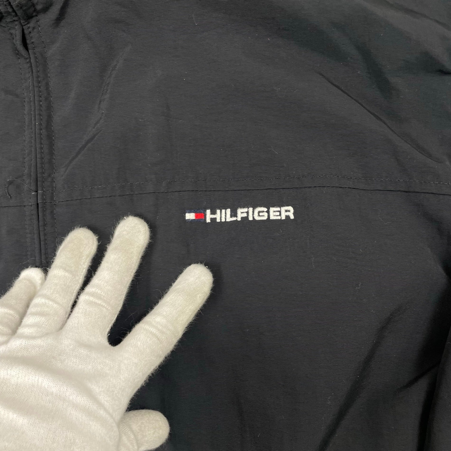 TOMMY HILFIGER トミーヒルフィガー / シグネチャー ナイロンセーリングジャケット SIZE:XXL