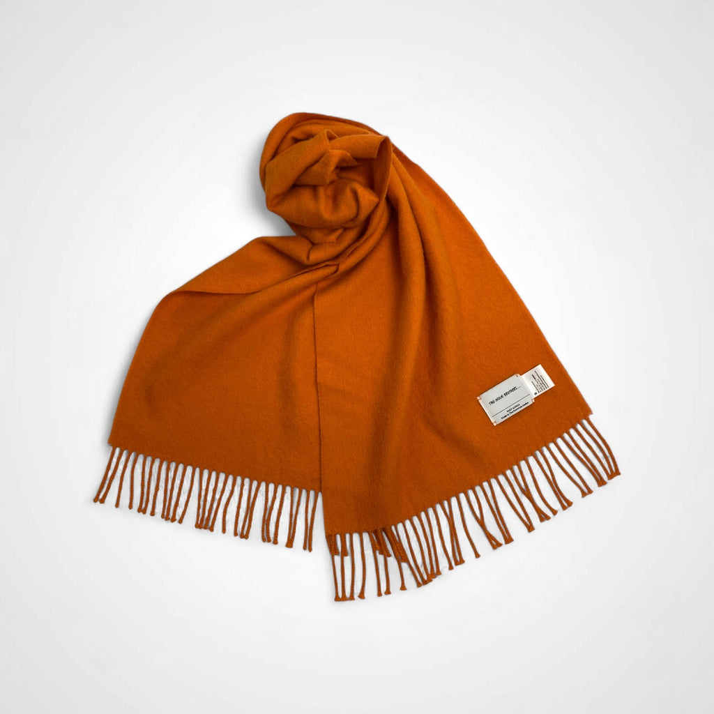 THE INOUE BROTHERS ザ イノウエ ブラザーズ / Brushed Scarf マフラー アルパカ100％ 参考定価：15,000+tax SIZE：35×180cm