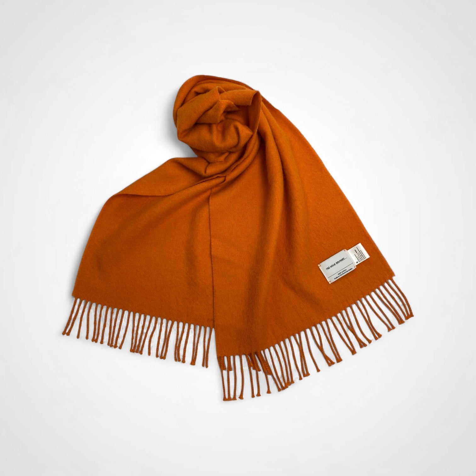 THE INOUE BROTHERS ザ イノウエ ブラザーズ / Brushed Scarf マフラー アルパカ100％ 参考定価：15,000+tax SIZE：35×180cm