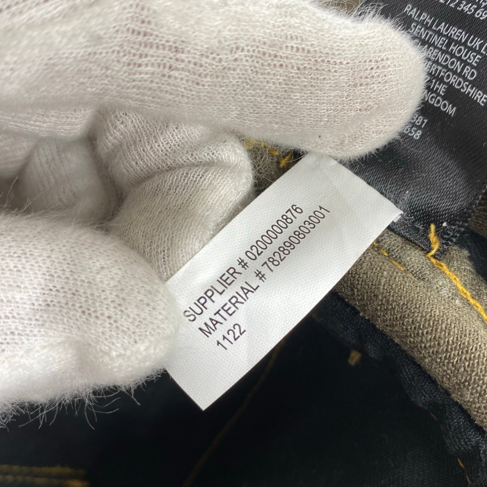 RRL ダブルアールエル / オフィサーリネンコットンヘリンボーンパンツ 23SS 参考定価：52,000+tax SIZE:28×30