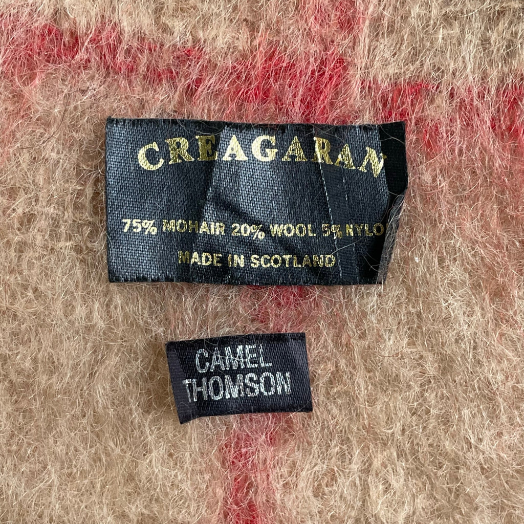 VINTAGE ヴィンテージ / ヴィンテージ モヘヤMIX マフラー スコットランド製 SIZE:165×22cm