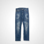 EMPORIO ARMANI エンポリオ アルマーニ / ダメージ加工デニムパンツ 参考定価：42,000程度 SIZE:W29 L32