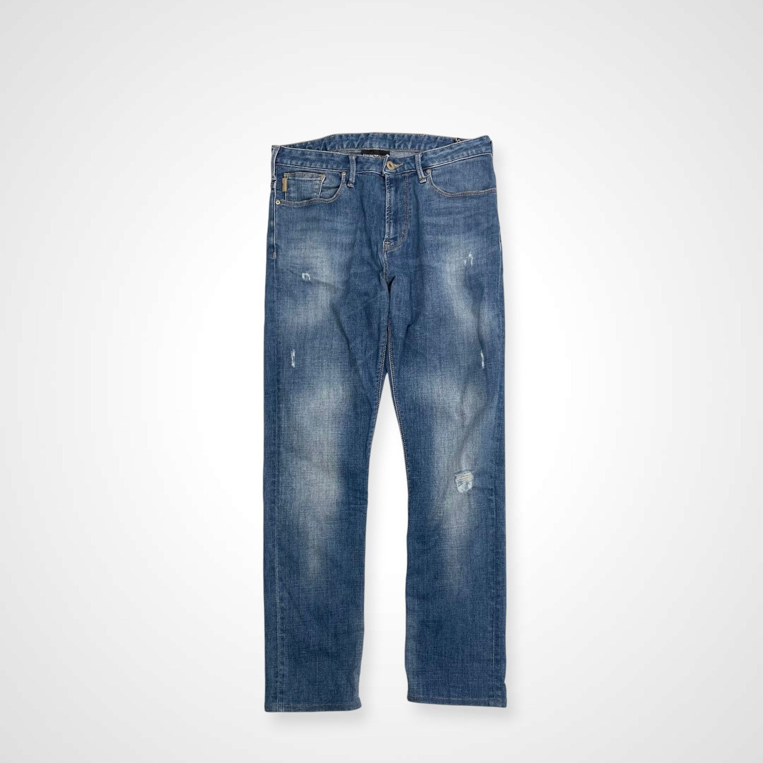 EMPORIO ARMANI エンポリオ アルマーニ / ダメージ加工デニムパンツ 参考定価：42,000程度 SIZE:W29 L32