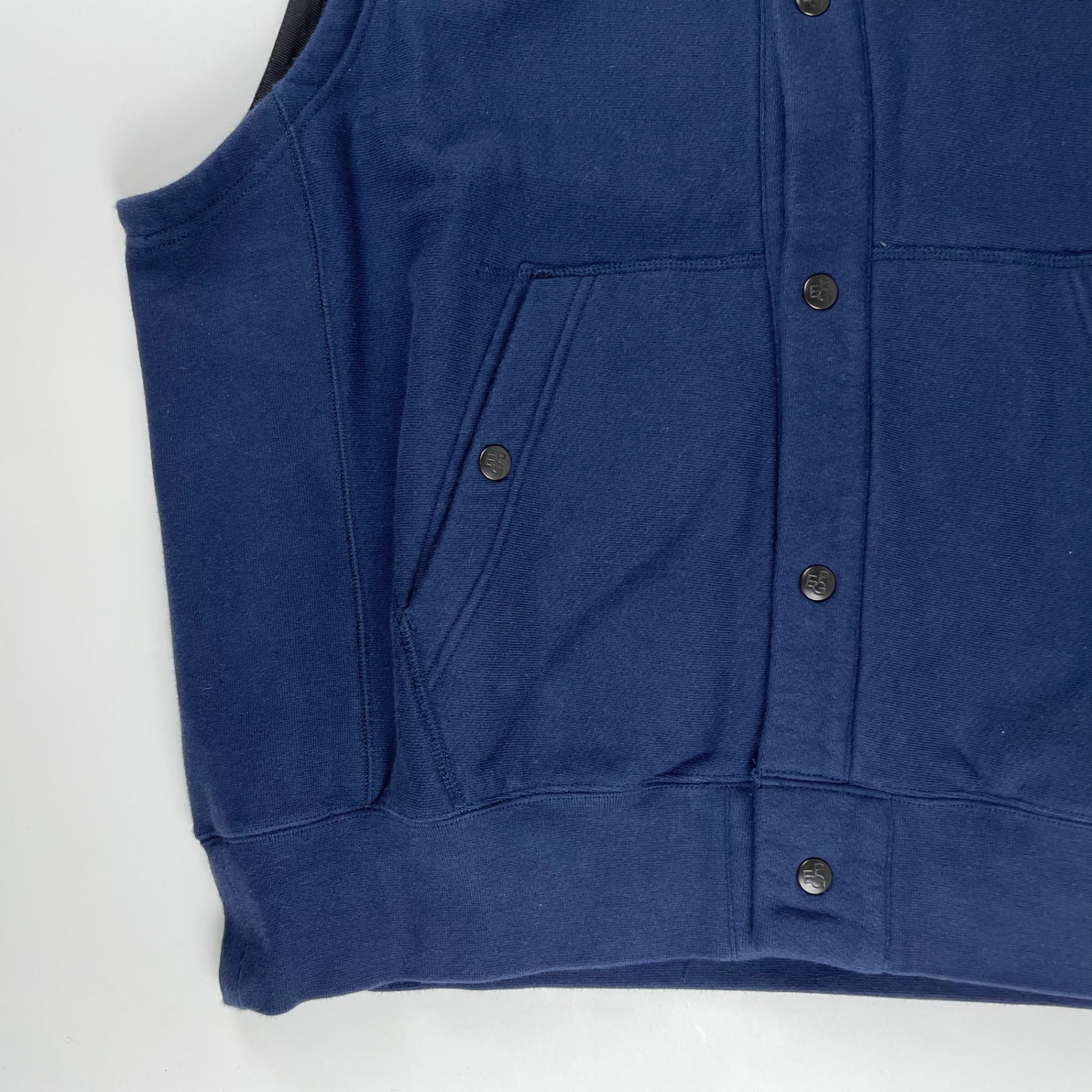 PEG ENGINEERED GARMENTS × BEAMS PLUS エンジニアド ガーメンツ ビームスプラス / SWEAT VEST タグ付 NAVY 参考定価：37,000+tax SIZE:M