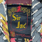 VINTAGE Sir Jac / 60sダービージャケット ブラックオーキッドカラー SIZE:36