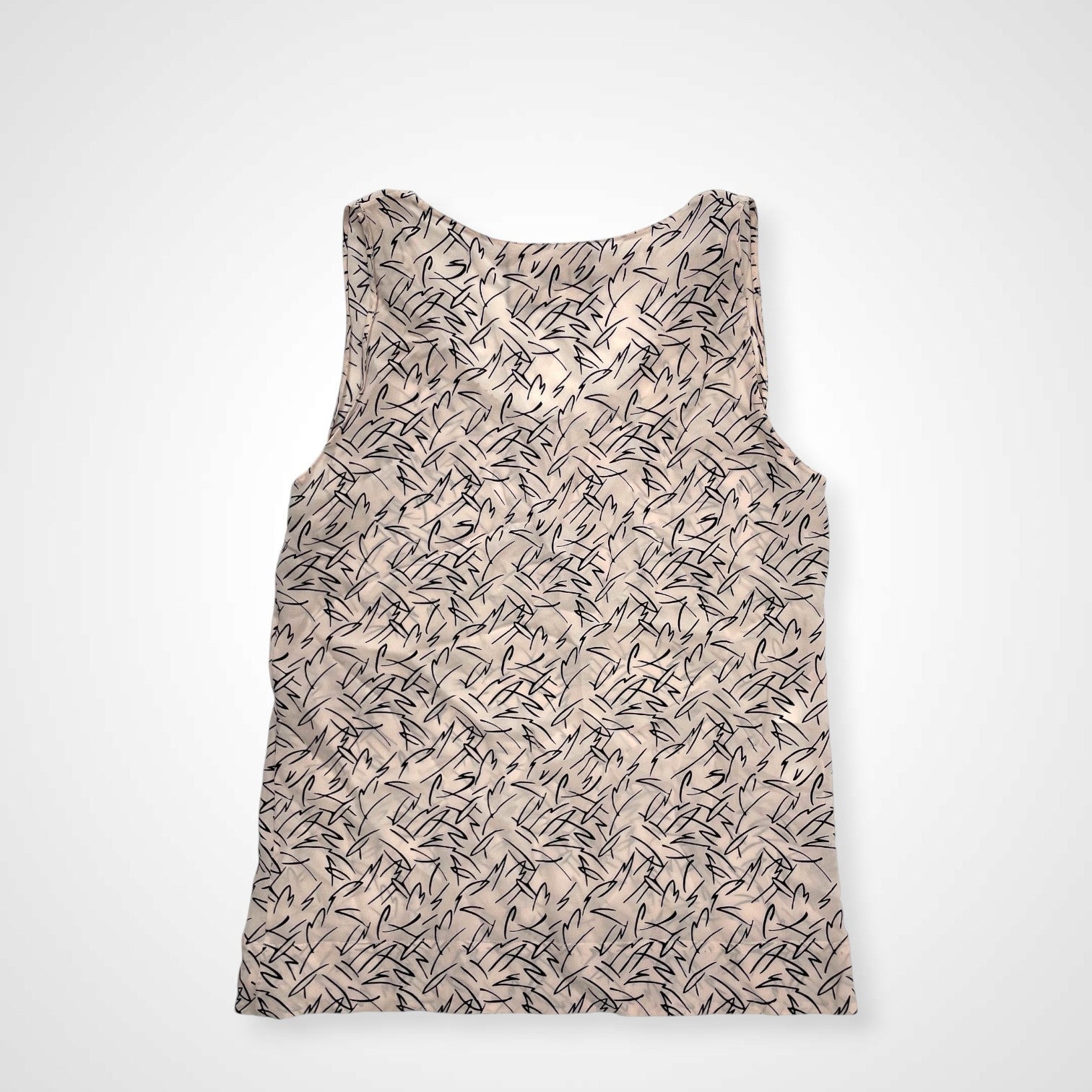 PLAN C プランシー / シルクノースリーブブラウス 参考定価：50,000程度 SIZE:38