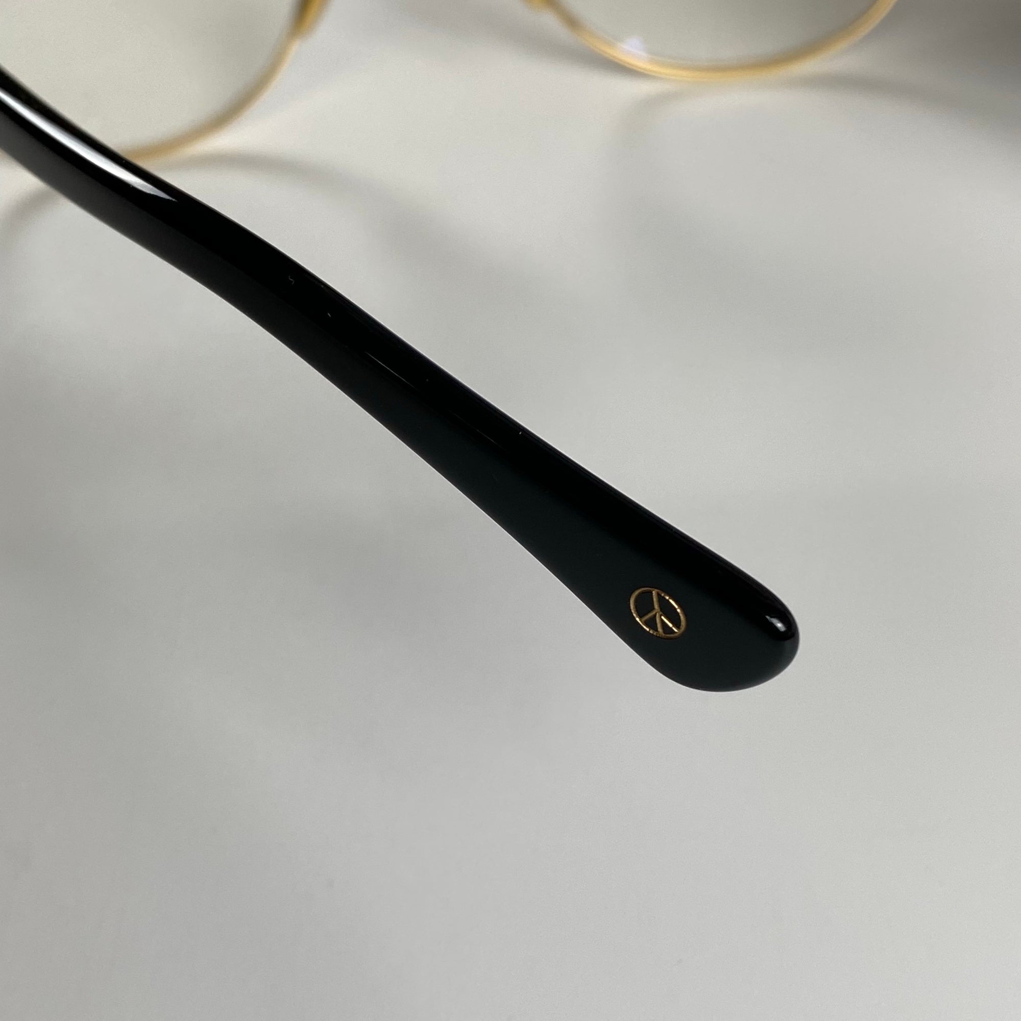 【極美品】　Porter classic × 金子眼鏡 / サーモント型 Smith Rivet Collection 度なしクリアレンズ K18リベット 参考定価：75,000+tax