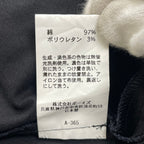 LE GLAZIK ル グラジック / 細畝コーデュロイスカート ブラック 参考定価：16,000+tax SIZE:36