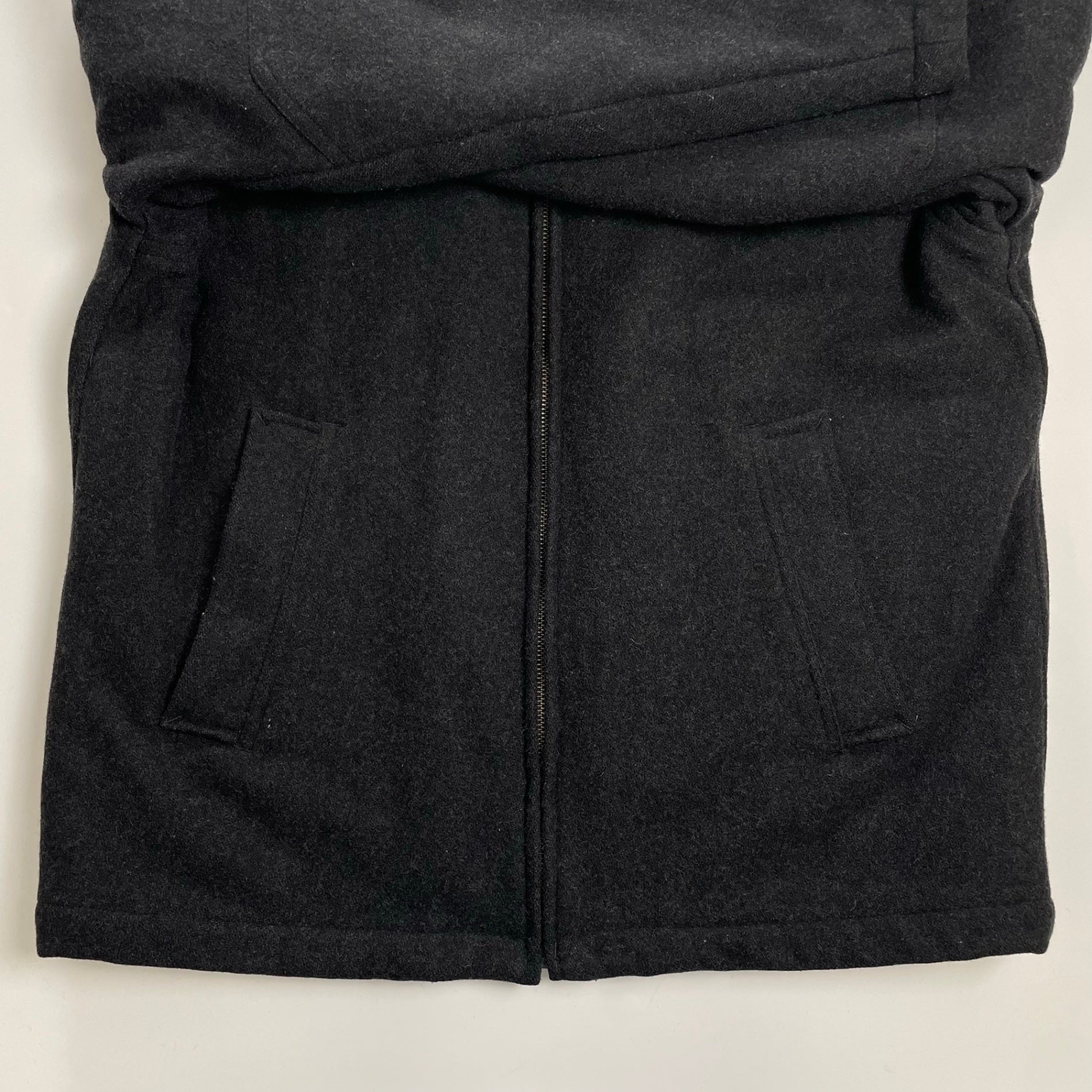 GAP / 00s メルトン スポーツジャケット ブラック SIZE：XS(M程度