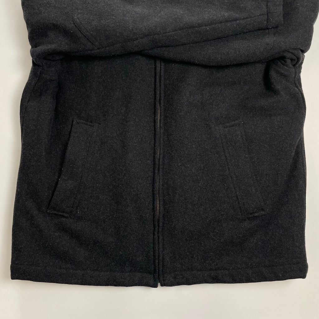 GAP / 00s メルトン スポーツジャケット ブラック SIZE：XS(M程度)