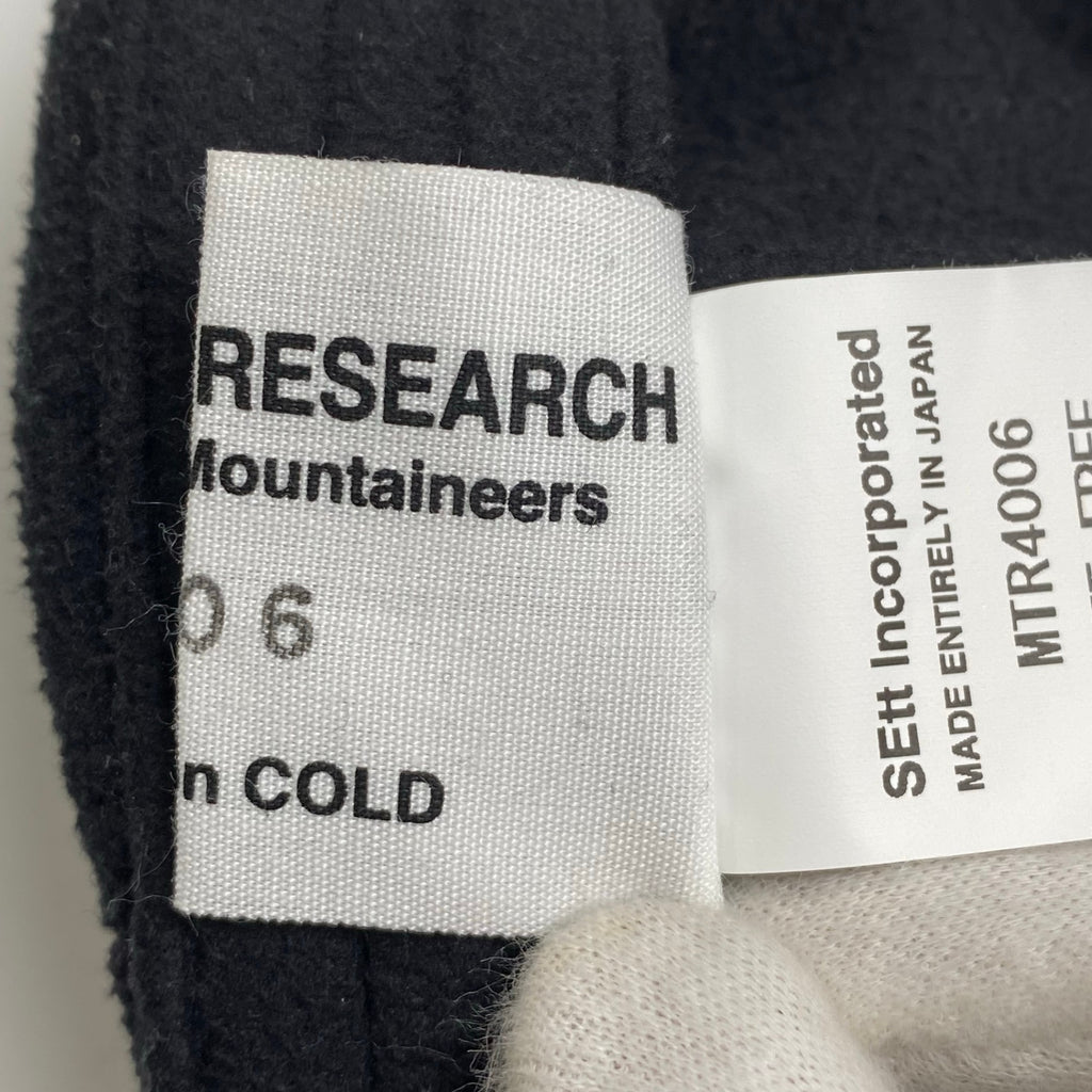 MOUNTAIN RESEARCH マウンテンリサーチ / A.M CAP  フリースキャップ 4006 参考定価：12,000+tax