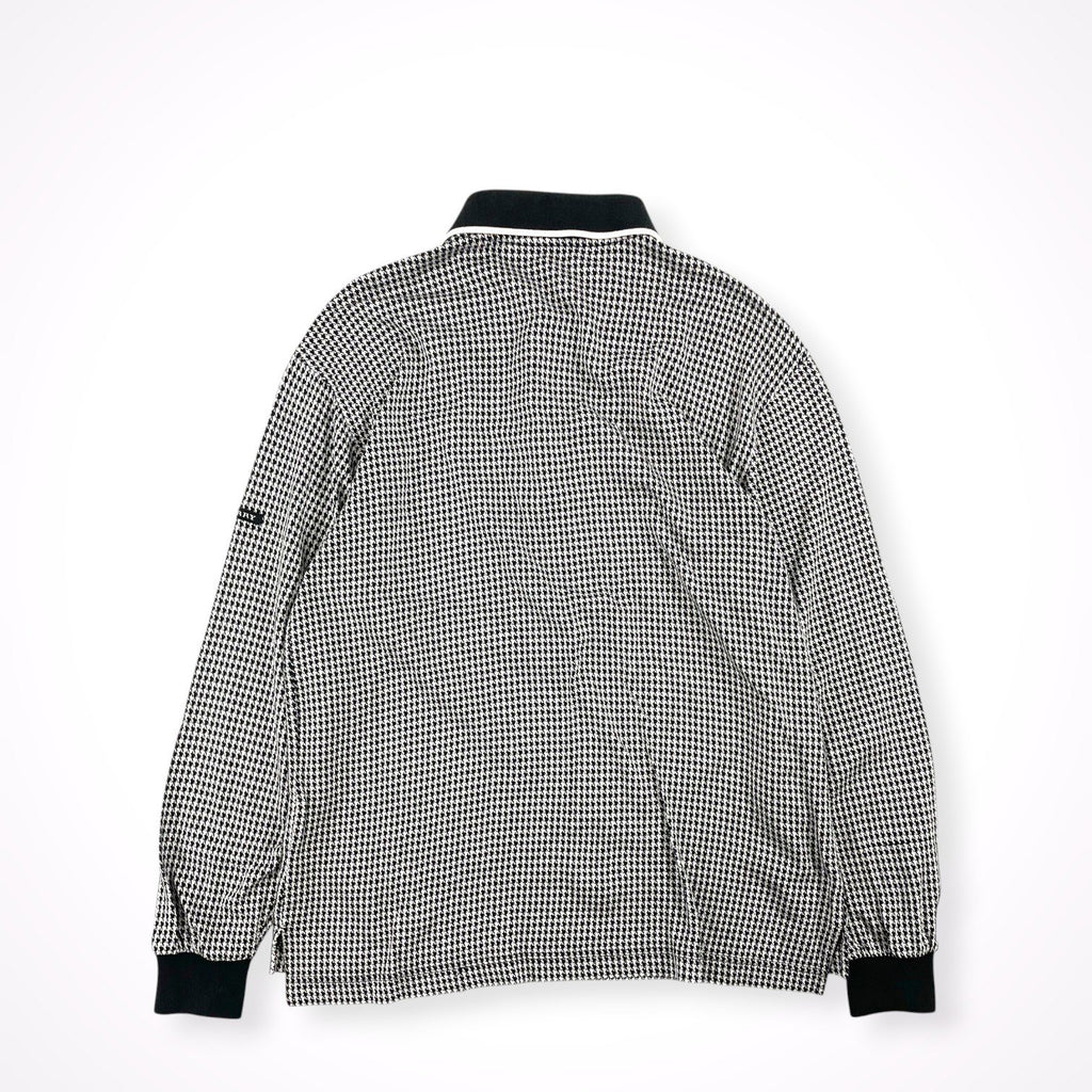 BURBERRY GOLF / ハウンドトゥース柄ポロシャツ SIZE:M