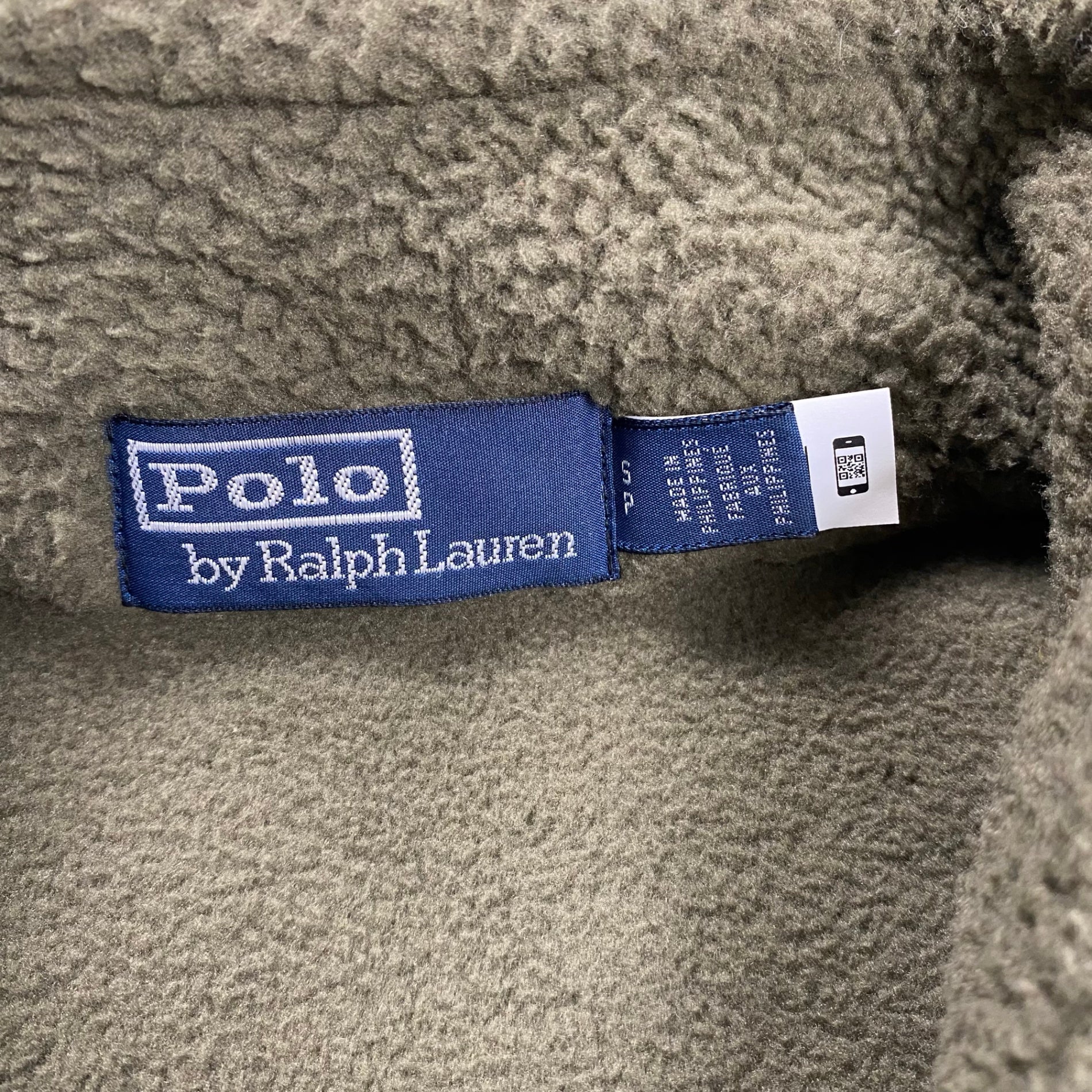 Polo by Ralph Lauren ポロ バイ ラルフローレン / 切替フリースボアジャケット プルオーバー ハーフジップ 参考定価：37,000+tax SIZE:S