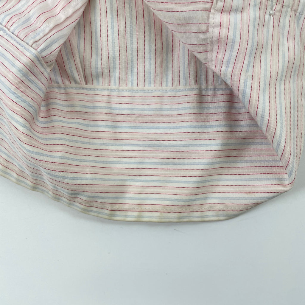 Gymphlex / バンドカラーオーバーシャツ ストライプ 参考定価：14,000+tax SIZE:M