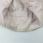 Gymphlex / バンドカラーオーバーシャツ ストライプ 参考定価：14,000+tax SIZE:M