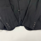 COMME des GARCON HOMME / 09AW ウールリネン3Bジャケット SIZE:XS