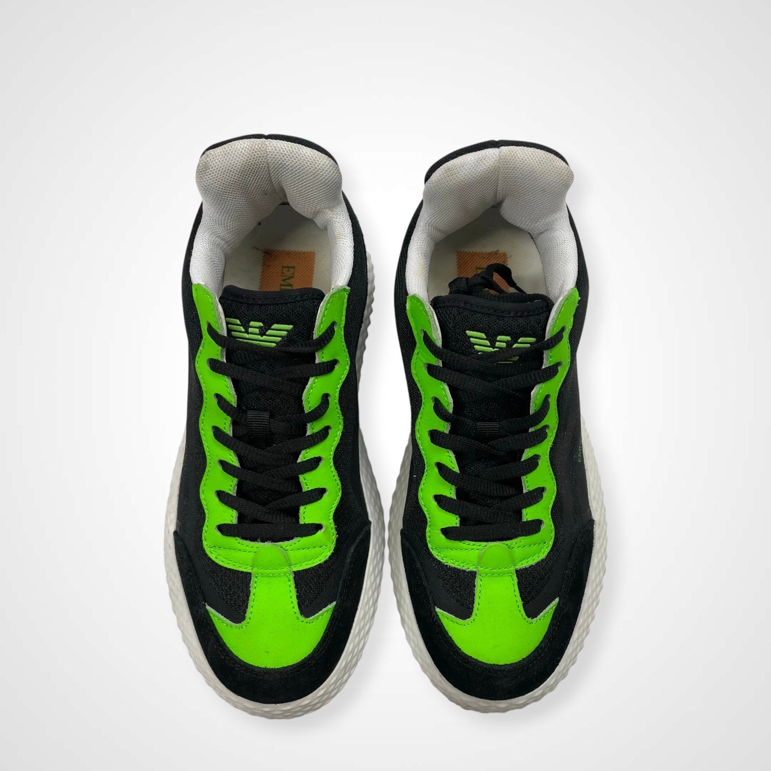 EMPORIO ARMANI エンポリオ アルマーニ / ボリュームソールスニーカー 参考定価：55,000程度 SIZE:25cm