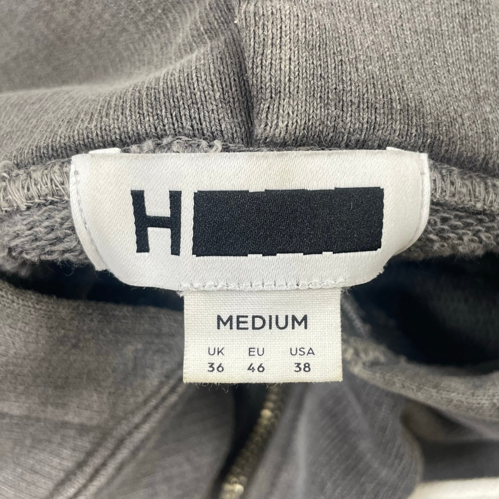 H BEAUTY＆YOUTH / ハーフジップフーディ 参考定価：26,000程度 SIZE:M