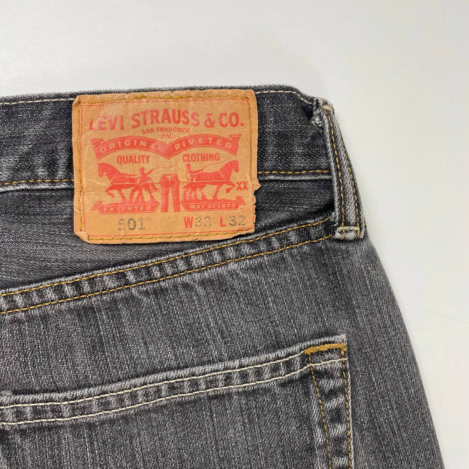 Levi's / 先染め501デニムパンツ SIZE:33×32