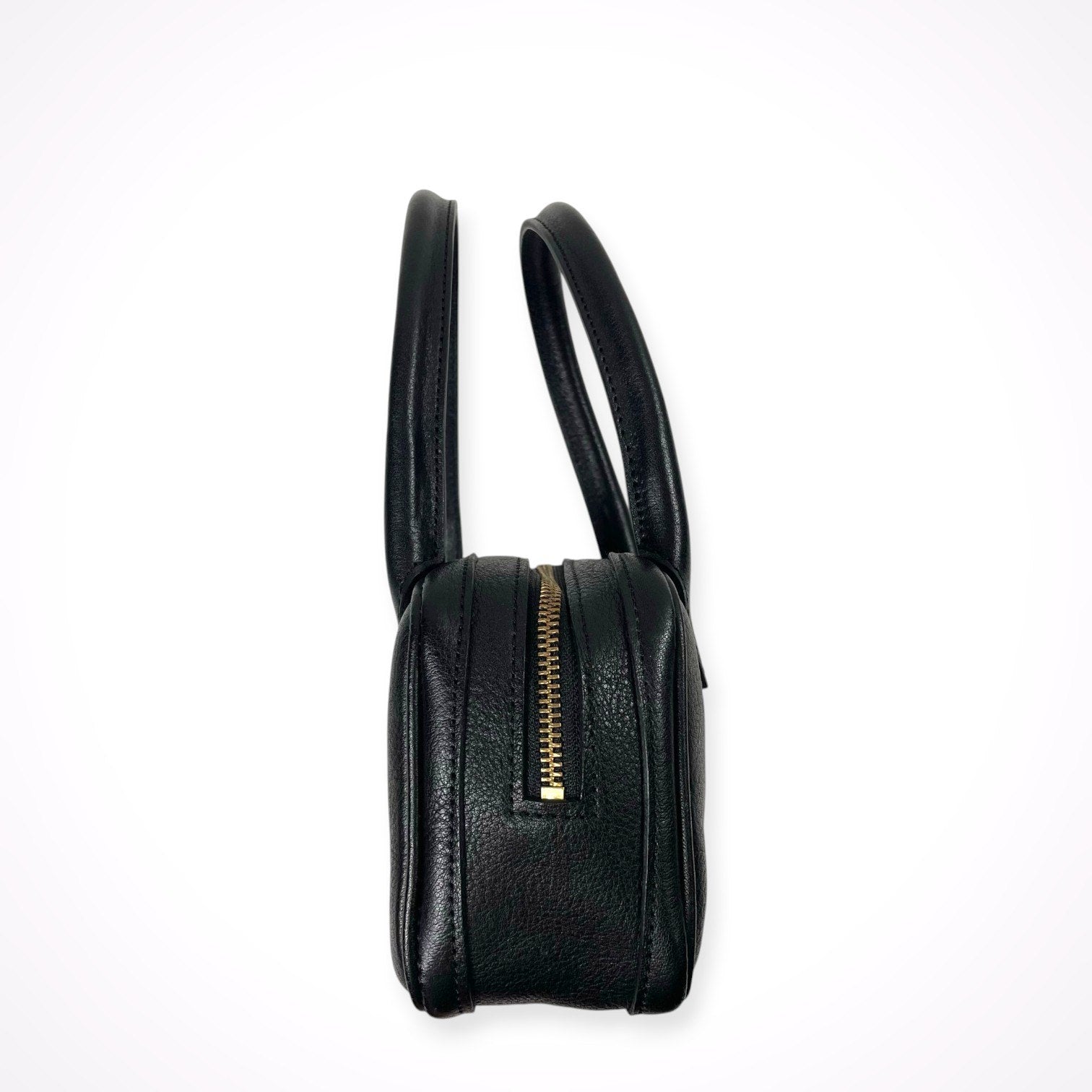SHOJIFUJITA / SCREEN1 ミニハンドバッグ ブラック 参考定価：35,000+tax