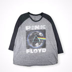 PINK FLOYD / オフィシャル 「狂気」ラグランカットソー SIZE:XL