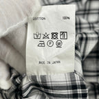 Name. / オーバーサイズノーカラーチェックシャツ 参考定価：30,000程度 SIZE:1