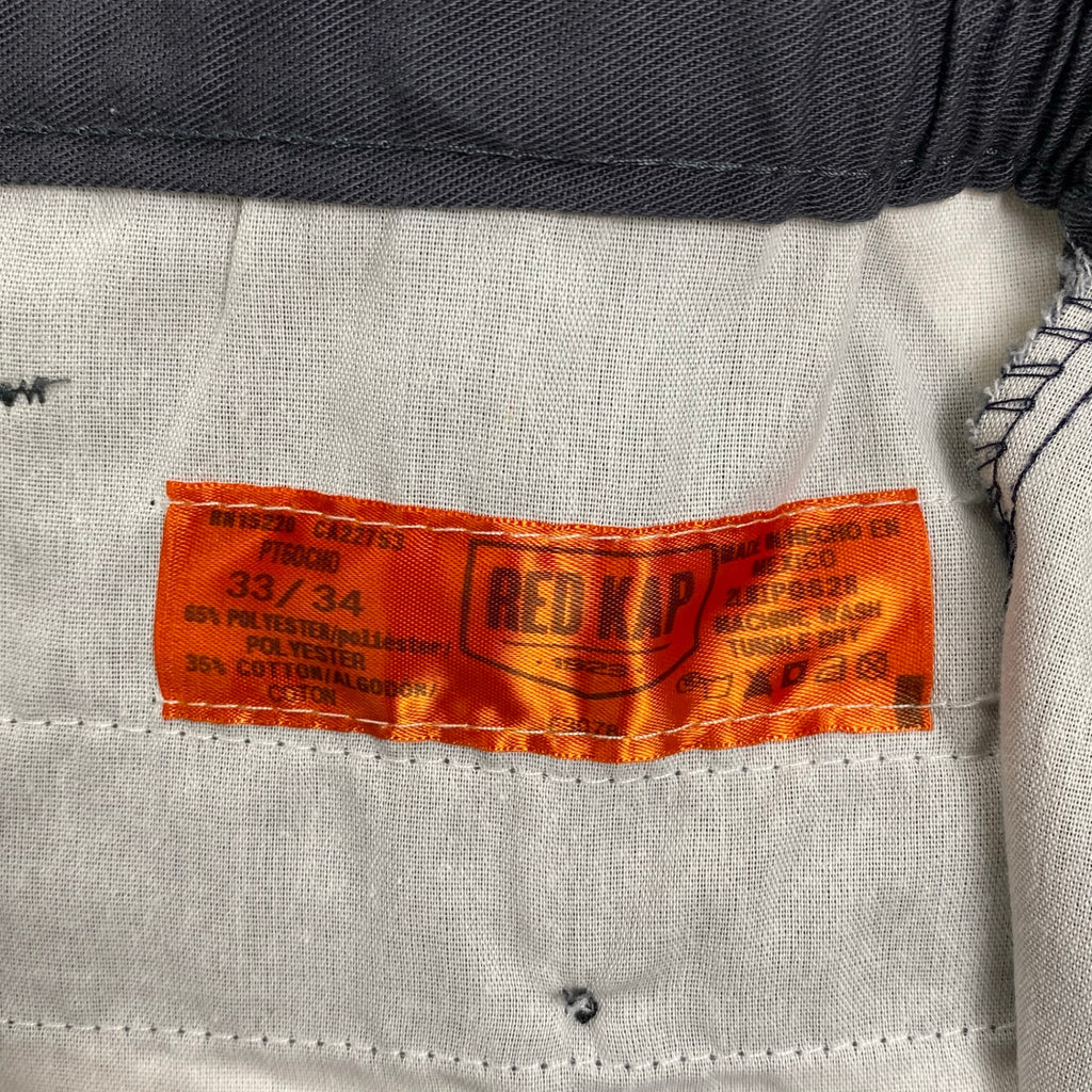 RED KAP レッドキャップ / PT60 ELASTIC INSERT WORK TROUSERS ワークパンツ 参考定価：9,000+tax SIZE:W34 L30