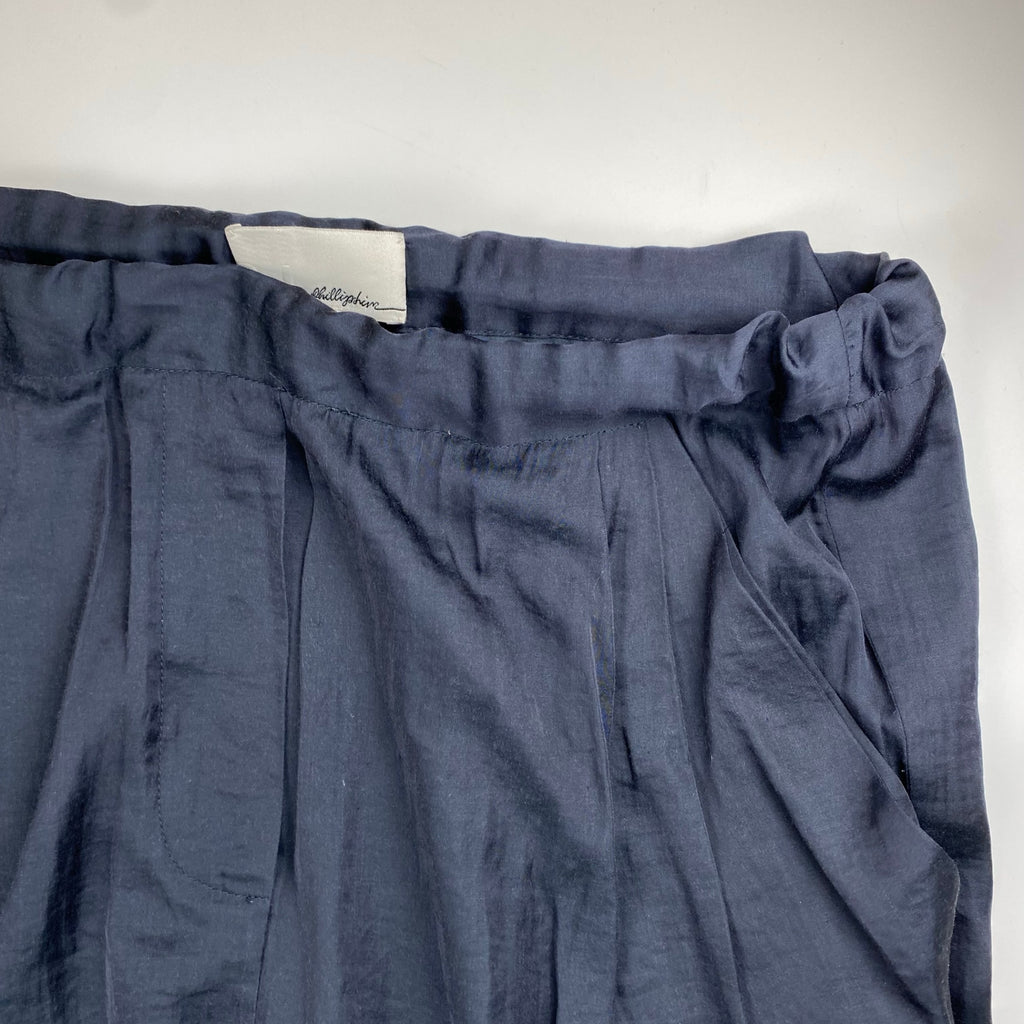 3.1 phillip lim スリーワン フィリップリム / サテン イージーパンツ 薄手 テーパード SIZE：2 ニューヨーク発（M程度）