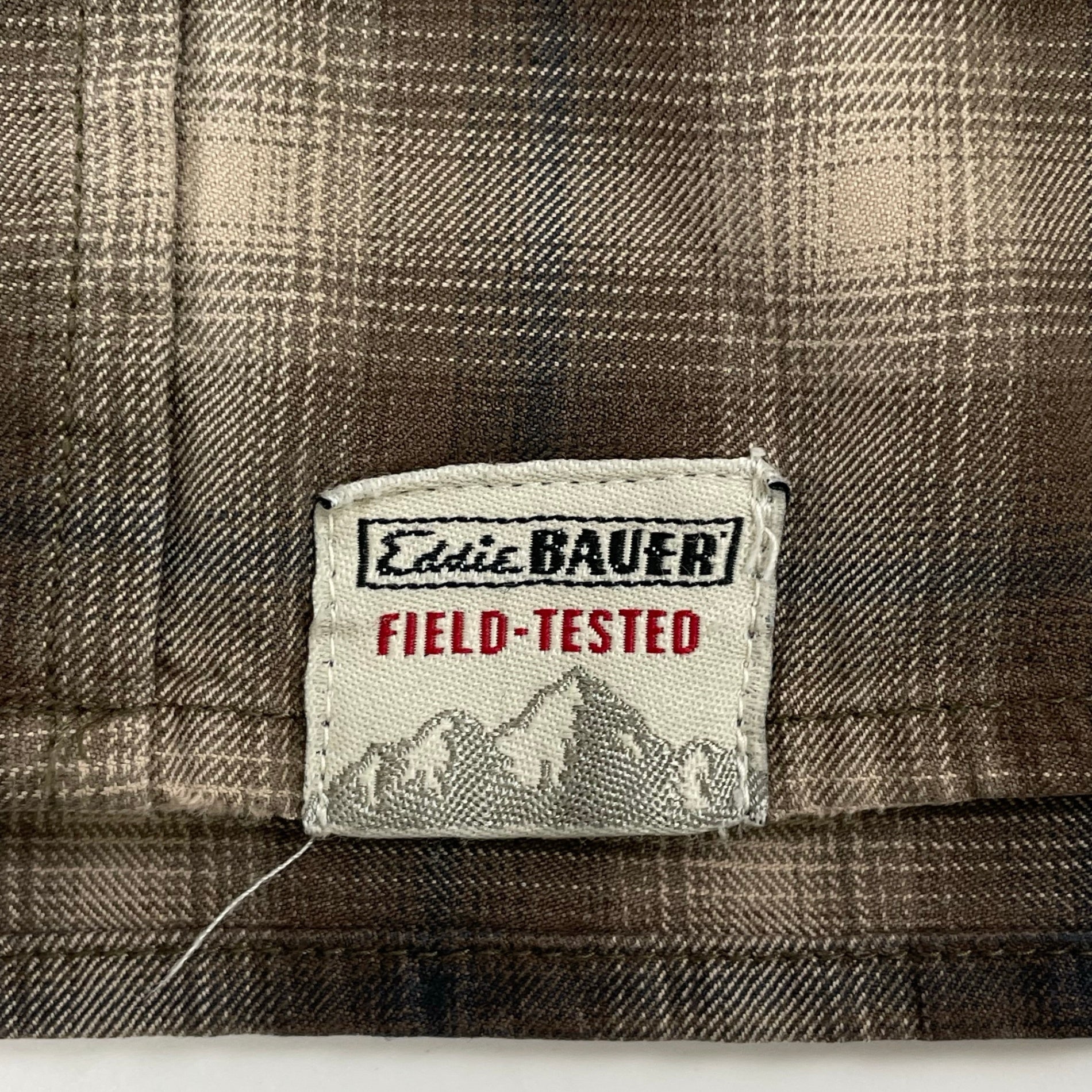 Eddie Bauer / シャドーチェックコットンシャツ SIZE:M