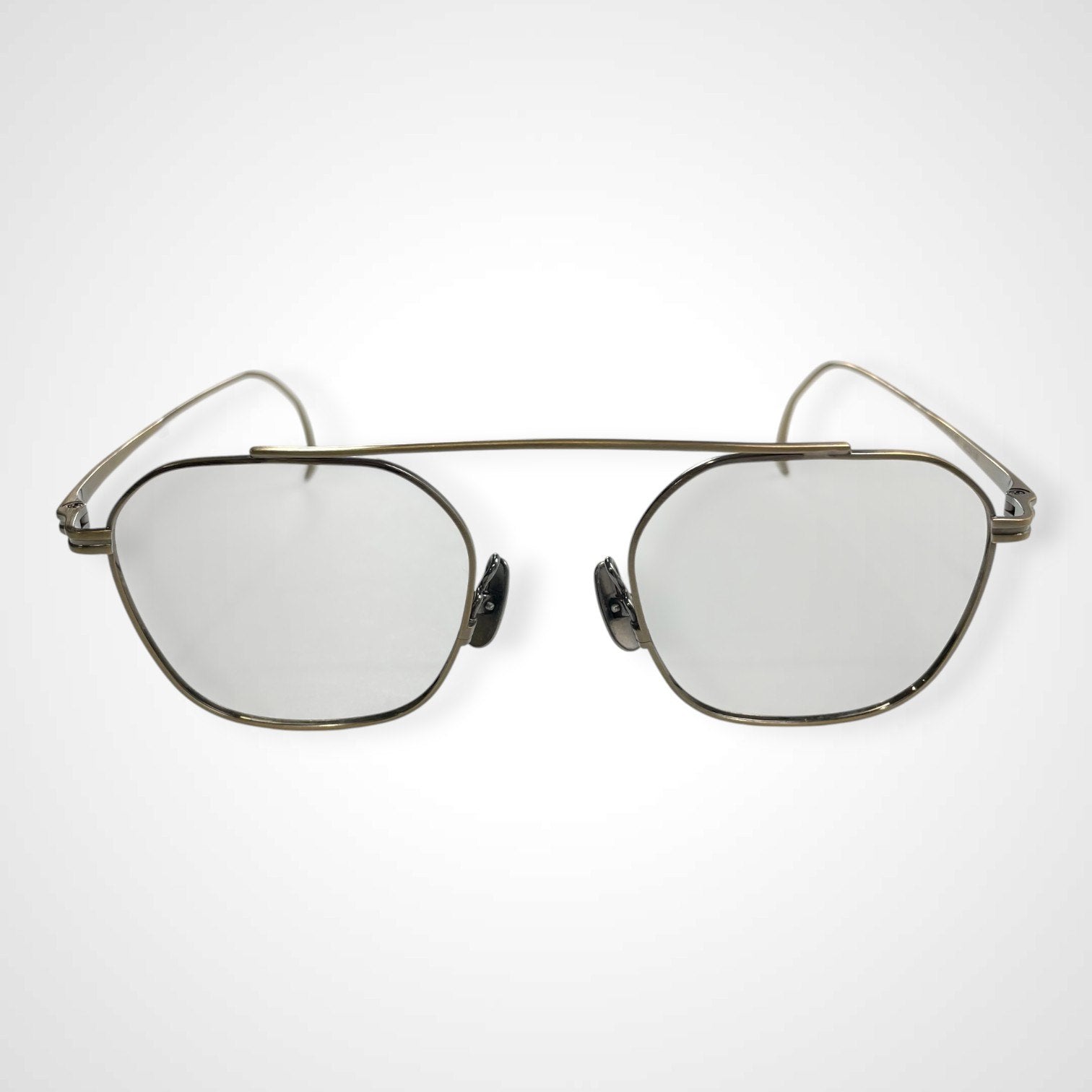 金子眼鏡 / ハイブリッジクラウンパント KJ-44 ATG 参考定価：42,000+tax SIZE：48□21-145