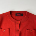 CABaN / コットンカシミヤ クルーネックカーディガン 参考定価：36,000+tax SIZE:XS