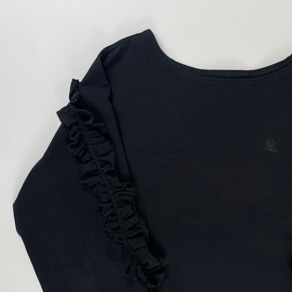 Rhodo Lirion ロド リリオン / Swallow Frill Basque Shirt 参考定価：22,000+tax SIZE:0