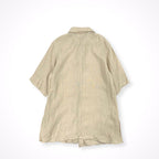 MaxMara / ピュアリネンロングシャツ 白タグ 参考定価：60,000程度 SIZE:38