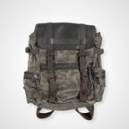 DOLCE＆GABBANA ドルチェ＆ガッバーナ / レザー切替キャンバスバックパック ギャランティーカード付