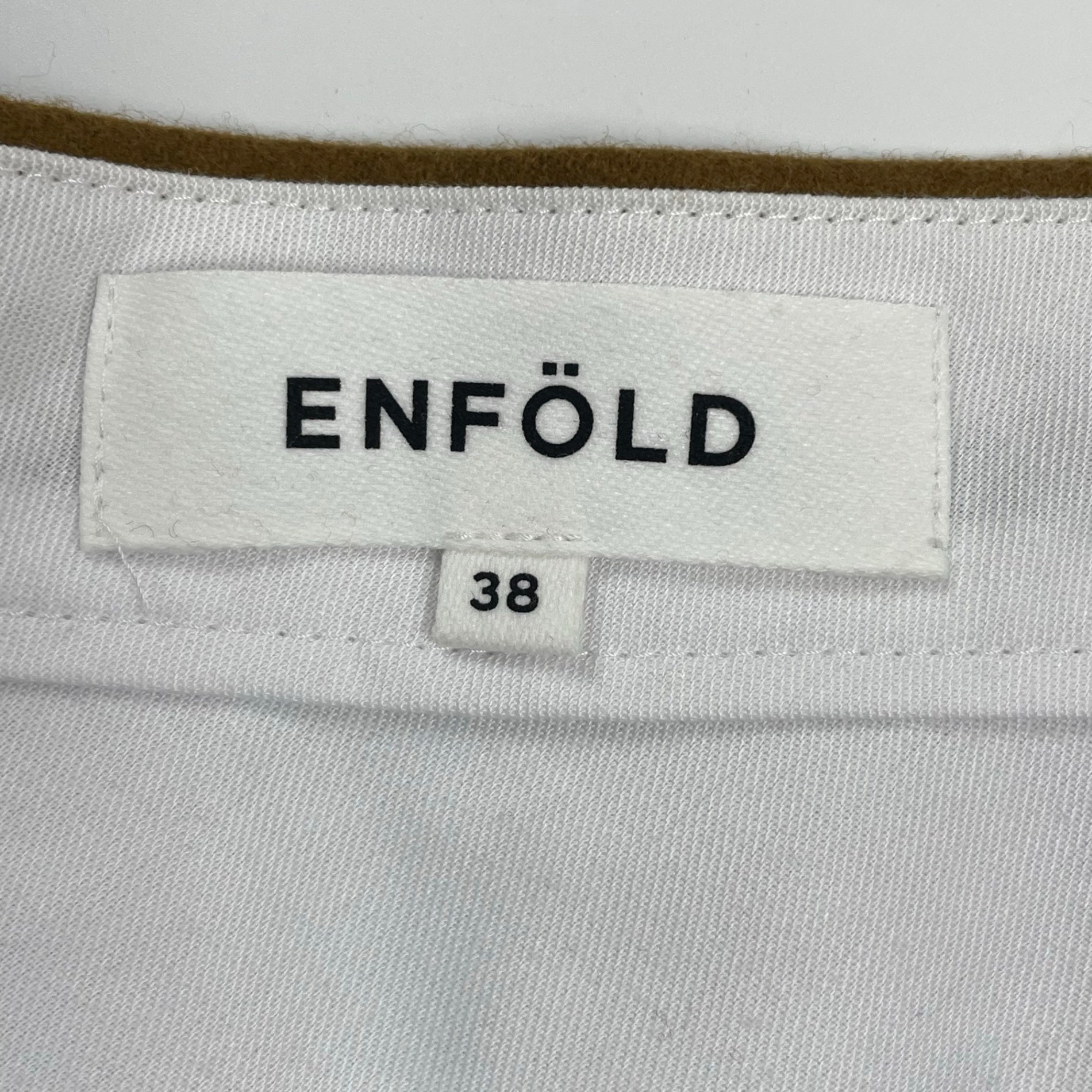 ENFOLD エンフォルド / ラムウールワイドパンツ ブラウン 参考定価：36,000+tax SIZE:38