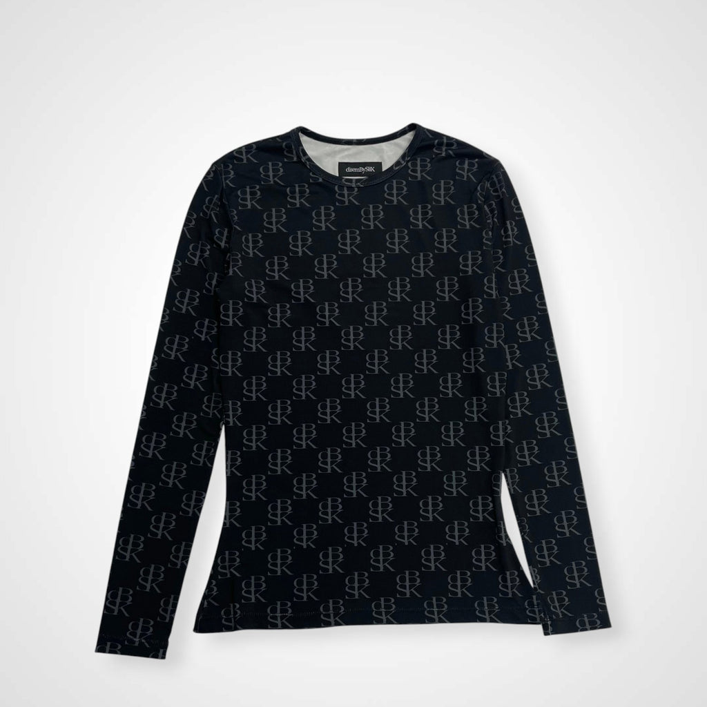 disem By Siik ディゼムバイシーク / セカンドスキン モノグラムカットソー 参考定価：20,000程度 SIZE：2