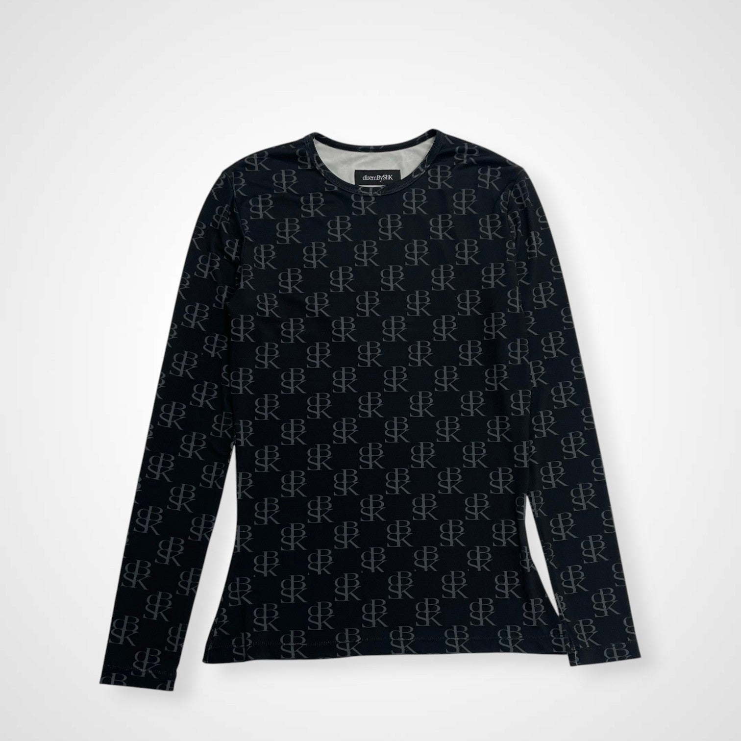 disem By Siik ディゼムバイシーク / セカンドスキン モノグラムカットソー 参考定価：20,000程度 SIZE：2