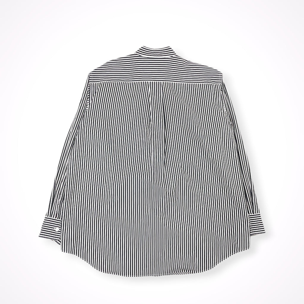 beautiful people / stripe river chin warmer shirt 参考定価：43,000+tax SIZE:40