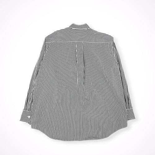 beautiful people / stripe river chin warmer shirt 参考定価：43,000+tax SIZE:40