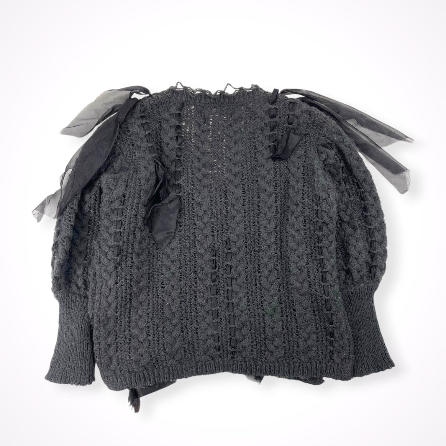 J1U by LA BELLE ETUDE / 25AW リボンステッチニット SIZE:FREE