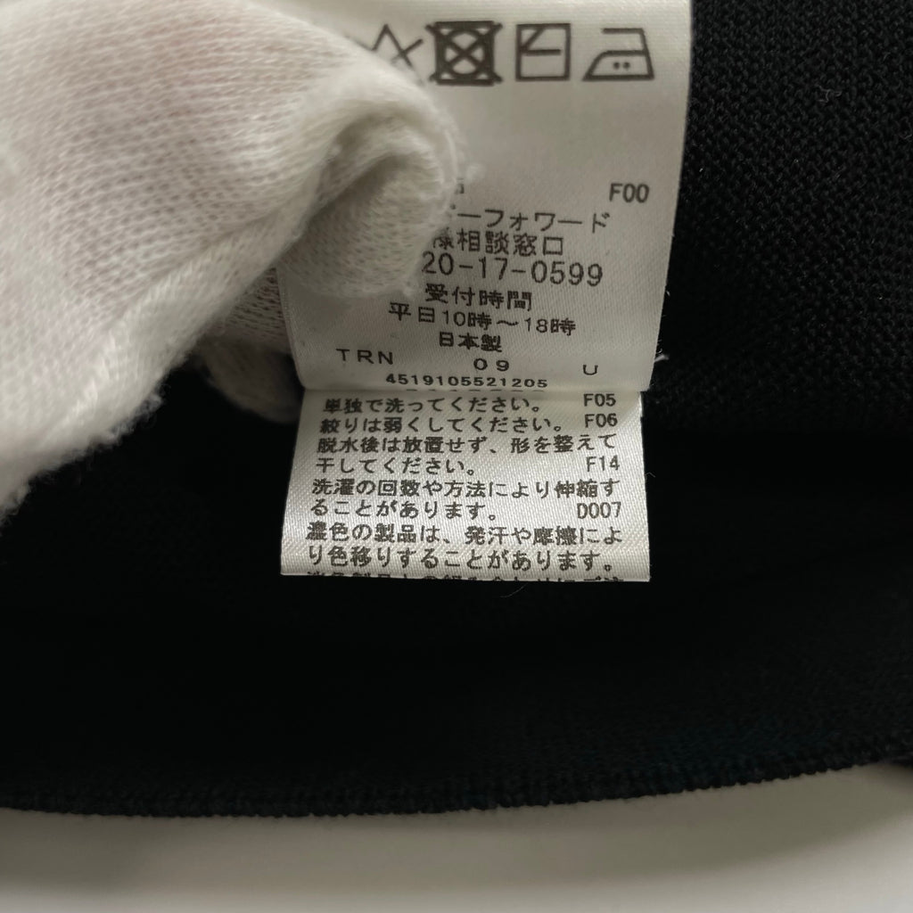 NEWYORKER ニューヨーカー / おとなニットポロワンピース 美品 参考定価：21,000+tax SIZE:M