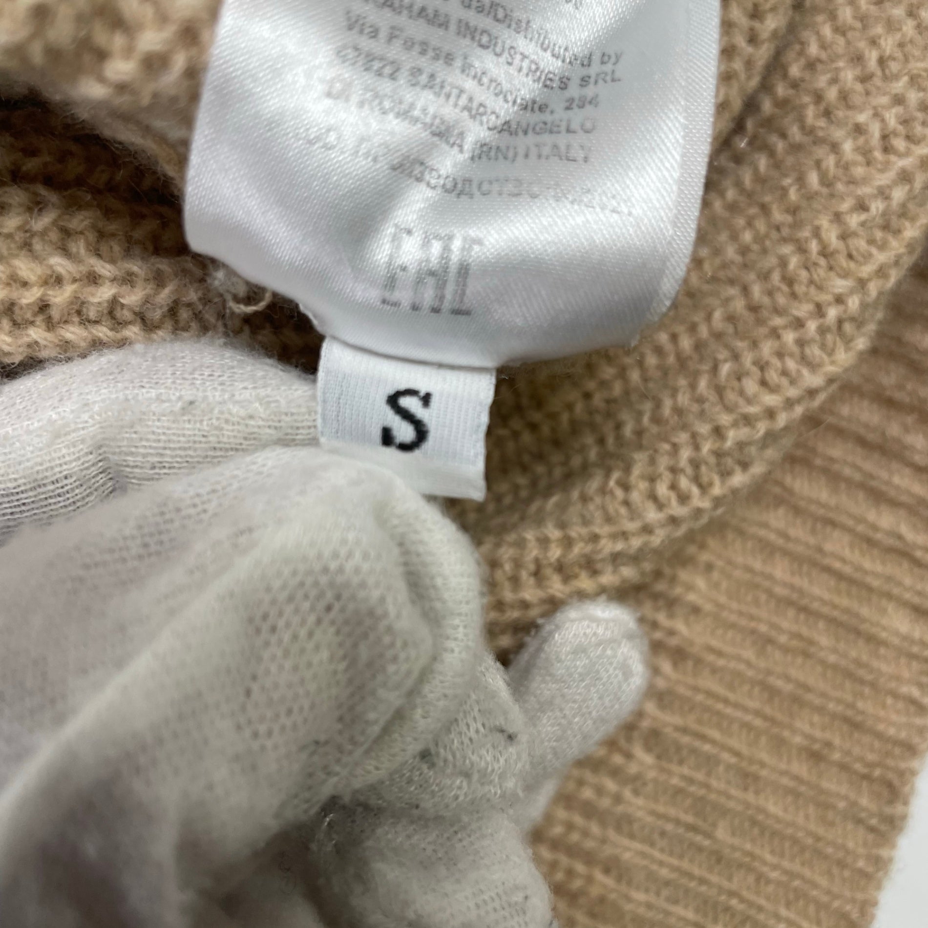 SEMICOUTURE セミクチュール / ラウンドリブロングニット 参考定価：30,000程度 SIZE:S