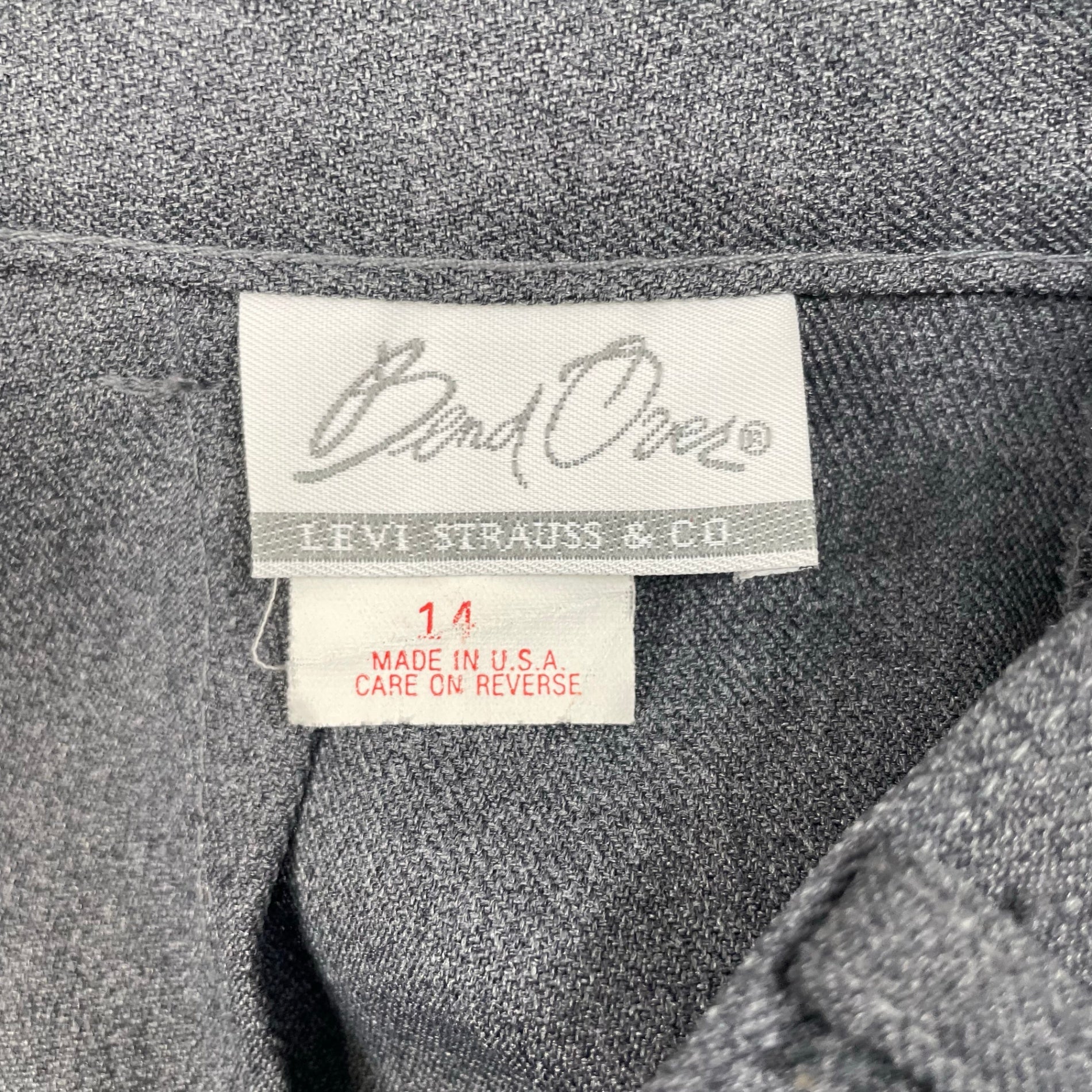 VINTAGE ヴィンテージ / 〈Levi's リーバイス〉 USA製 bend overスラックス SIZE:14